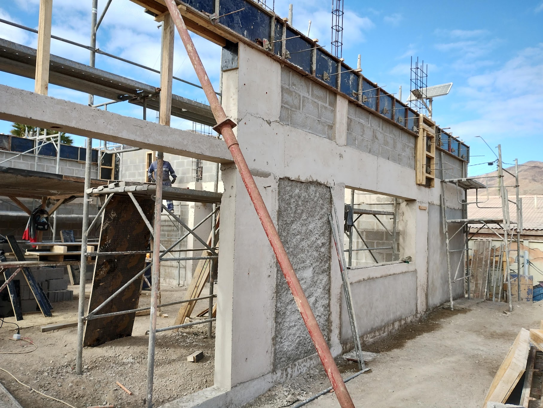 Inpeccion Obras Edificación Albañileria reforzada